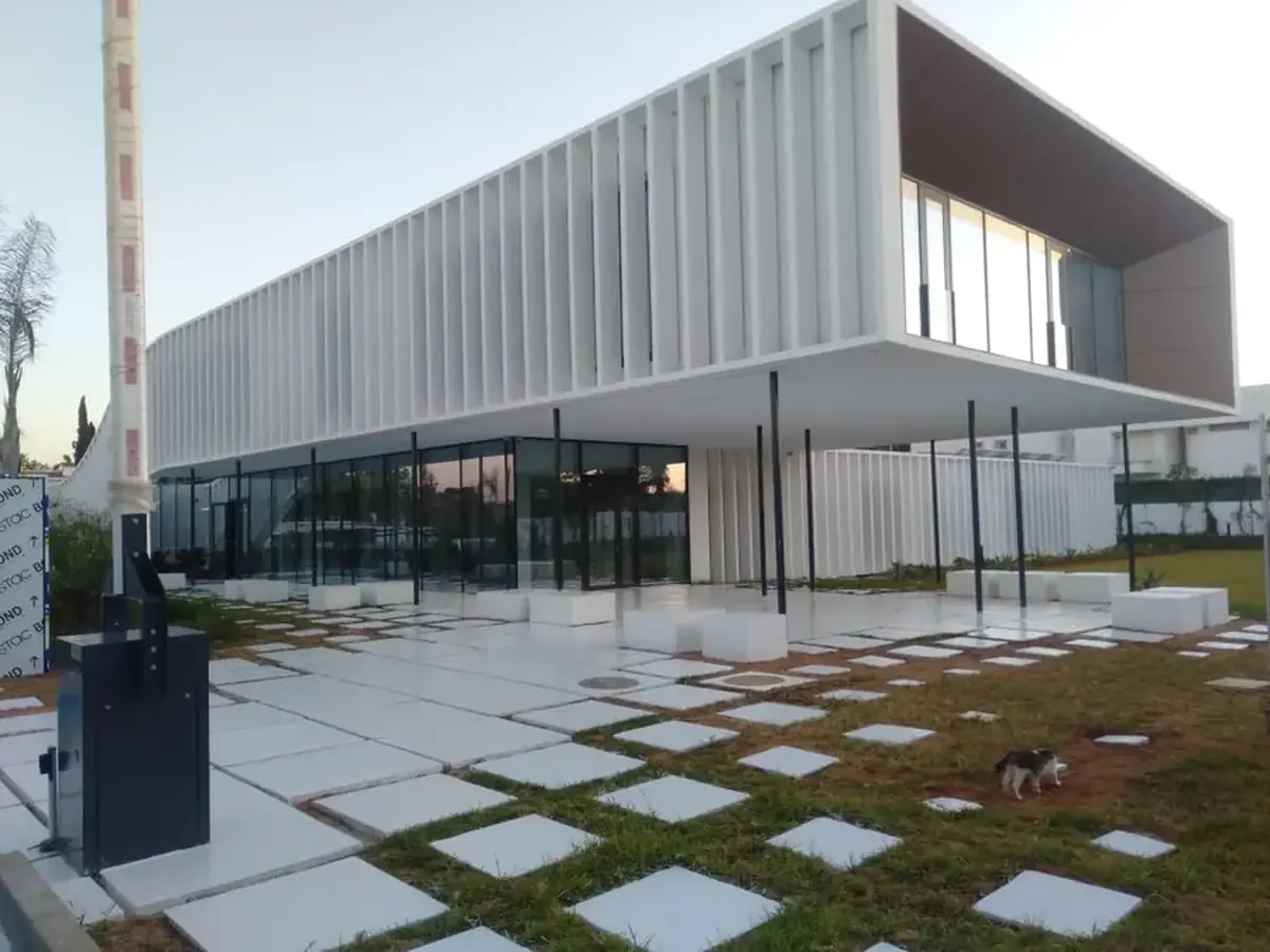 Ambassade de Belgique à Rabat construite par Wolcons