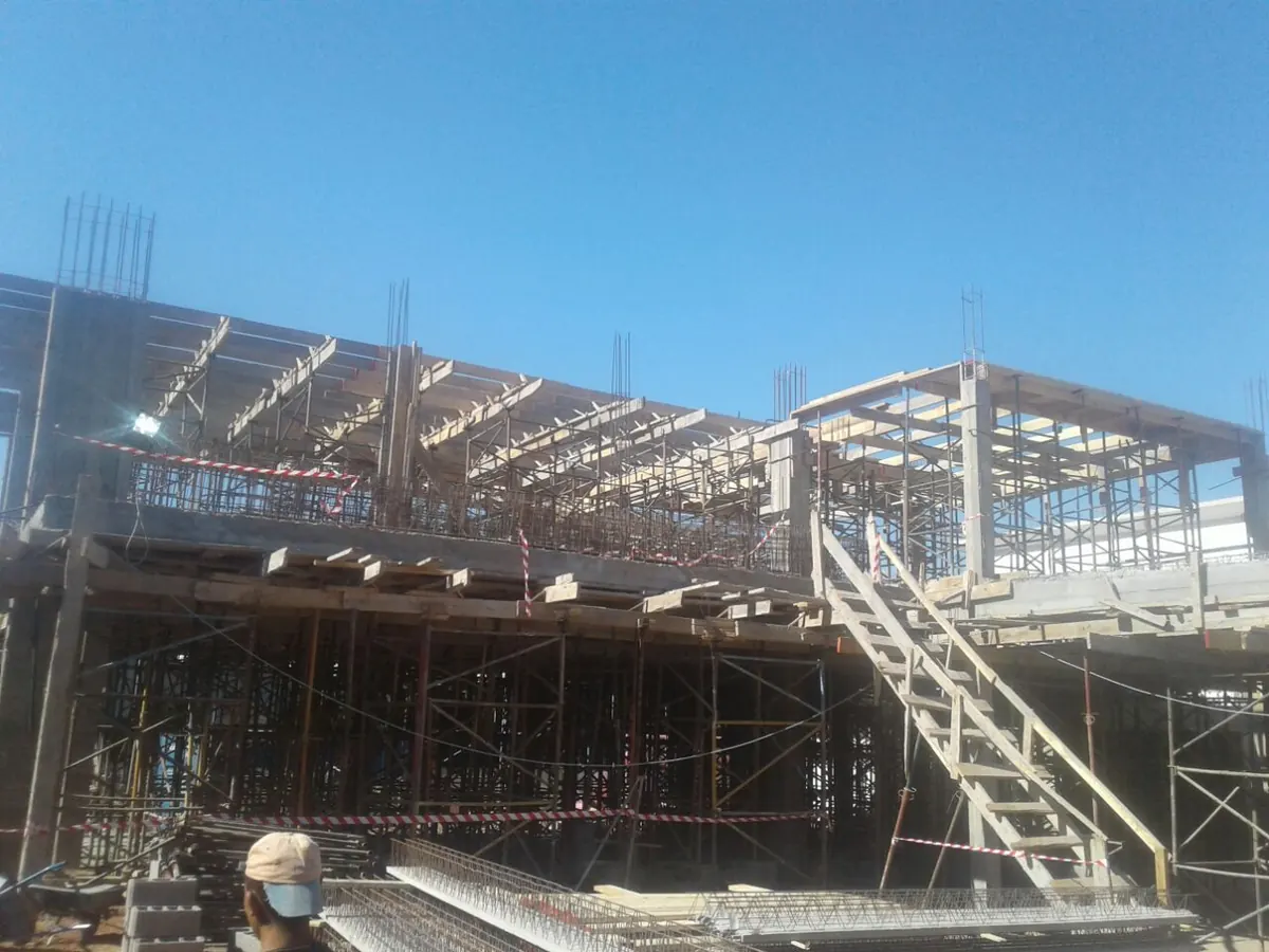 Villa CS : structure en cours d'élévation par Wolcons — chantier en cours, photo 9 sur 9