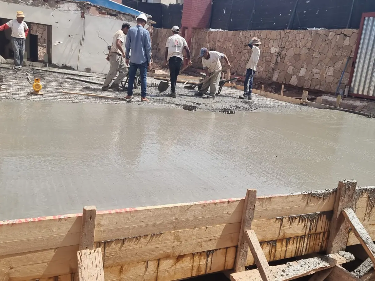 Villa MW livrée par Wolcons à Casablanca — chantier en cours, photo 8 sur 11