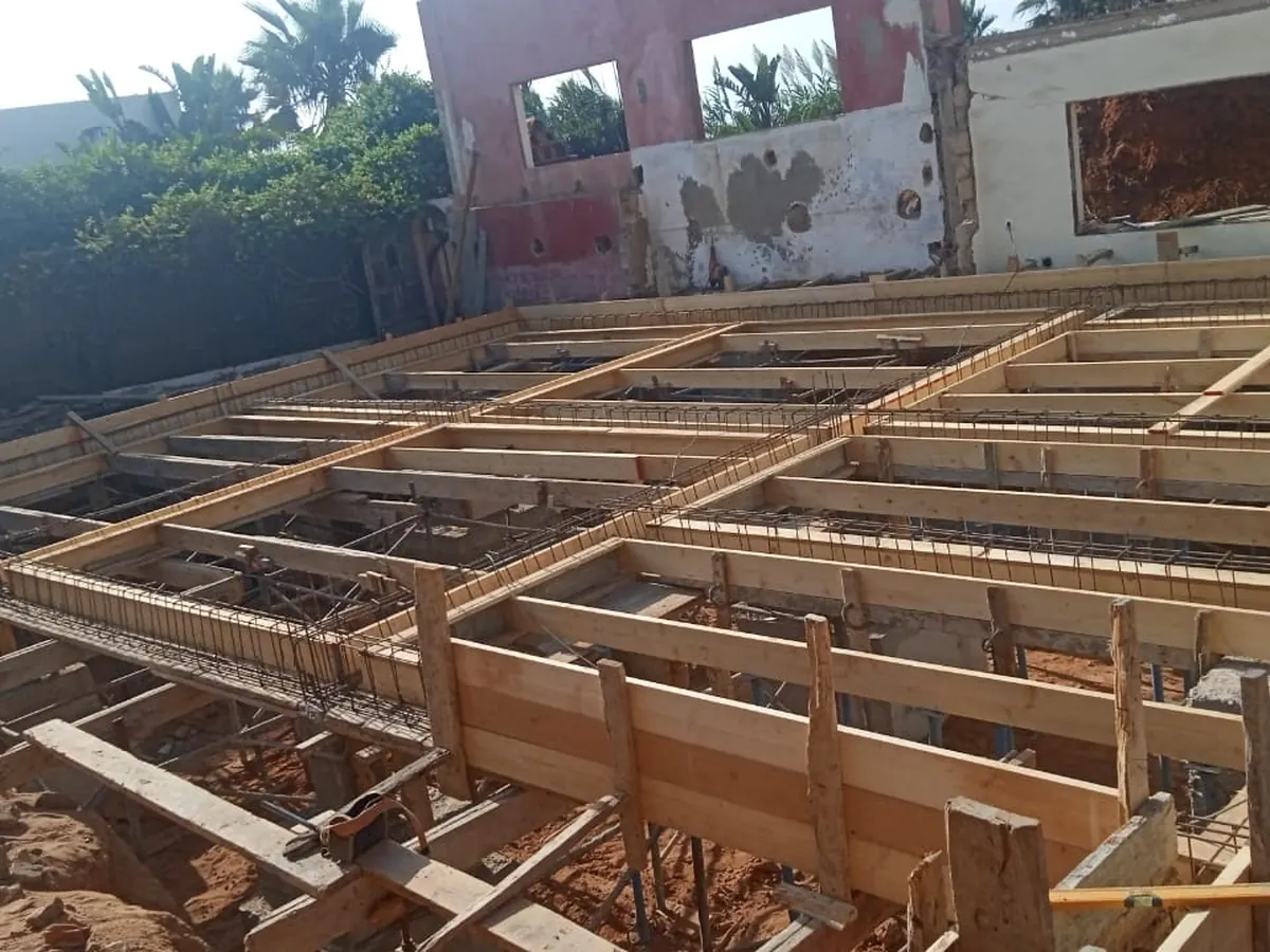 Villa MW livrée par Wolcons à Casablanca — chantier en cours, photo 6 sur 11